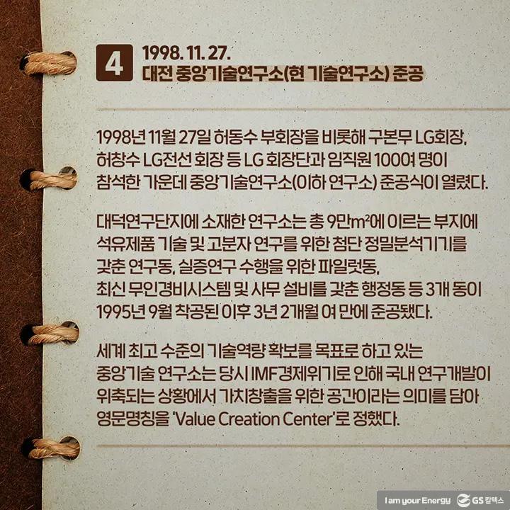 이달의 역사 - 11월 | GSC history 2021 Nov 12