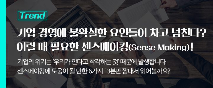 불확실을 이기는 전략: 센스메이킹